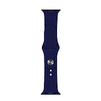 Ремешок Silicone Apple Watch 38/40/41 mm Navy Blue (20) (20)