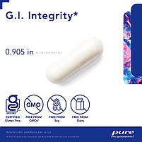 Pure Encapsulations G.I. Integrity/підтримання слизової оболонки шлунково-кишкового тракту з Л-глутаміном 240 капсул BX879, фото 4