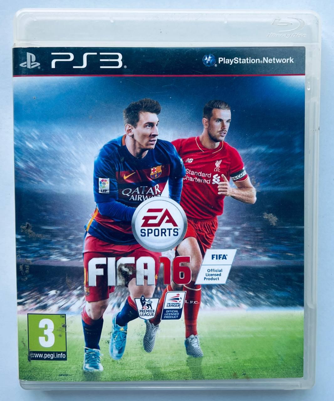 FIFA 16, Б/У, Русская Версия - Диск Для PlayStation 3 (ID.