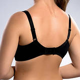 Бюстгальтер жіночий Acousma чорний Розмір 80E 85E 90E 95E, фото 3