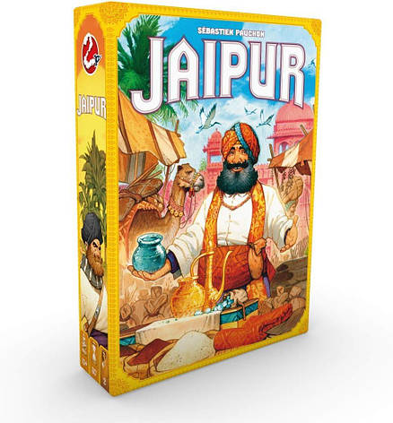 Настільна гра Джайпур (Jaipur) + правила українською в комплекті! Дуельна гра!, фото 1