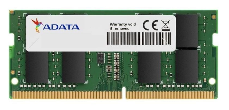 Пам'ять для ноутбуків Adata DDR4 8Gb 3200 MHz SODIMM (AO1P32NC8T1-BGXS)