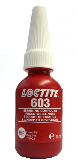 Фиксатор высокой прочности маслостойкий вал-втулочный Loctite 603 10 мл (1971543) - фото 2 - id-p328765455