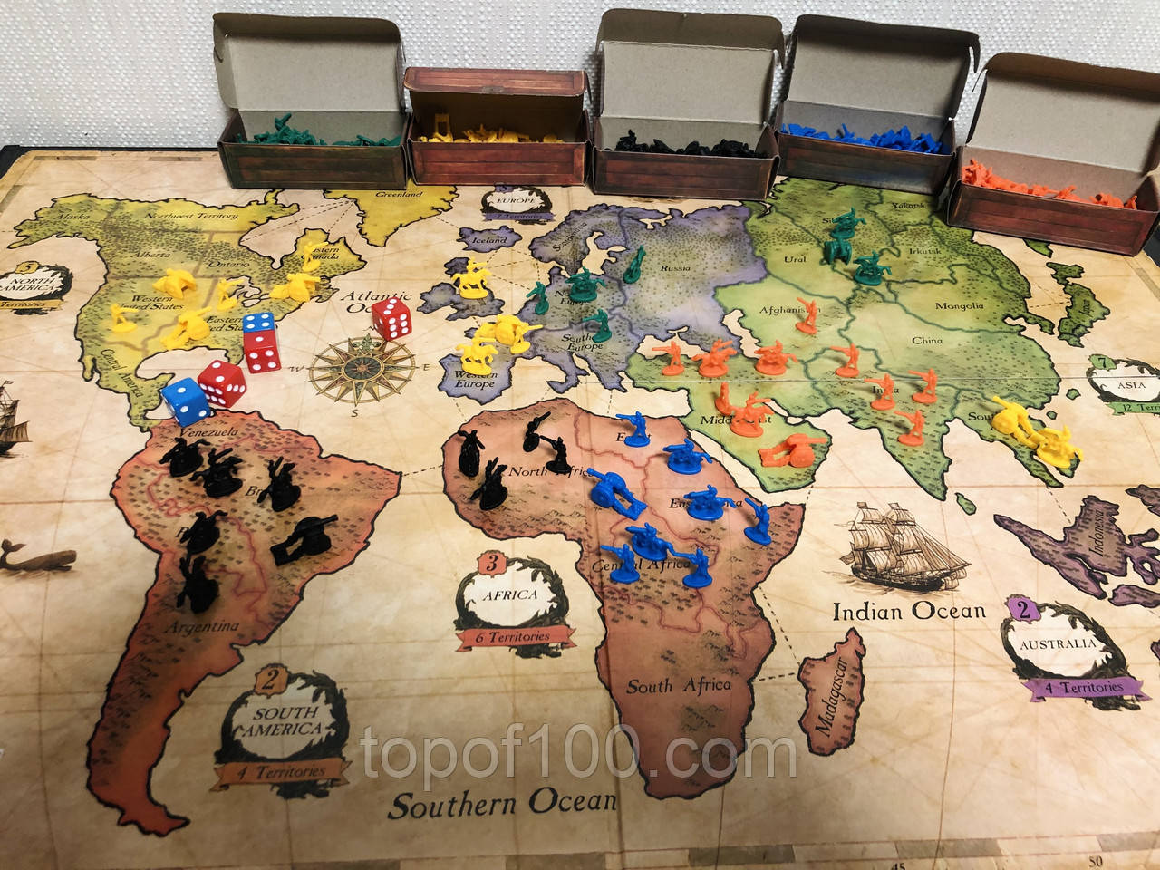 Купить ХИТ! Настольная игра Risk (Риск) + правила на украинском или ...