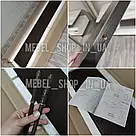 Полиця прихованого монтажу навісна з ДСП 28 мм Біла полиця настінна пряма Полиці для книг і квітів на стіну, фото 2