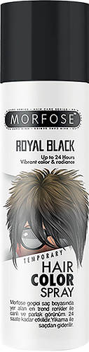 Купить Цветной спрей для волос Royal Black Morfose, 150 мл, цена 125 ...