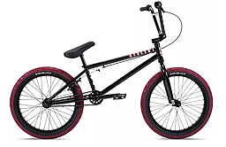 Велосипед 20" Stolen CASINO XL 21.00" 2023 BLACK & BLOOD RED