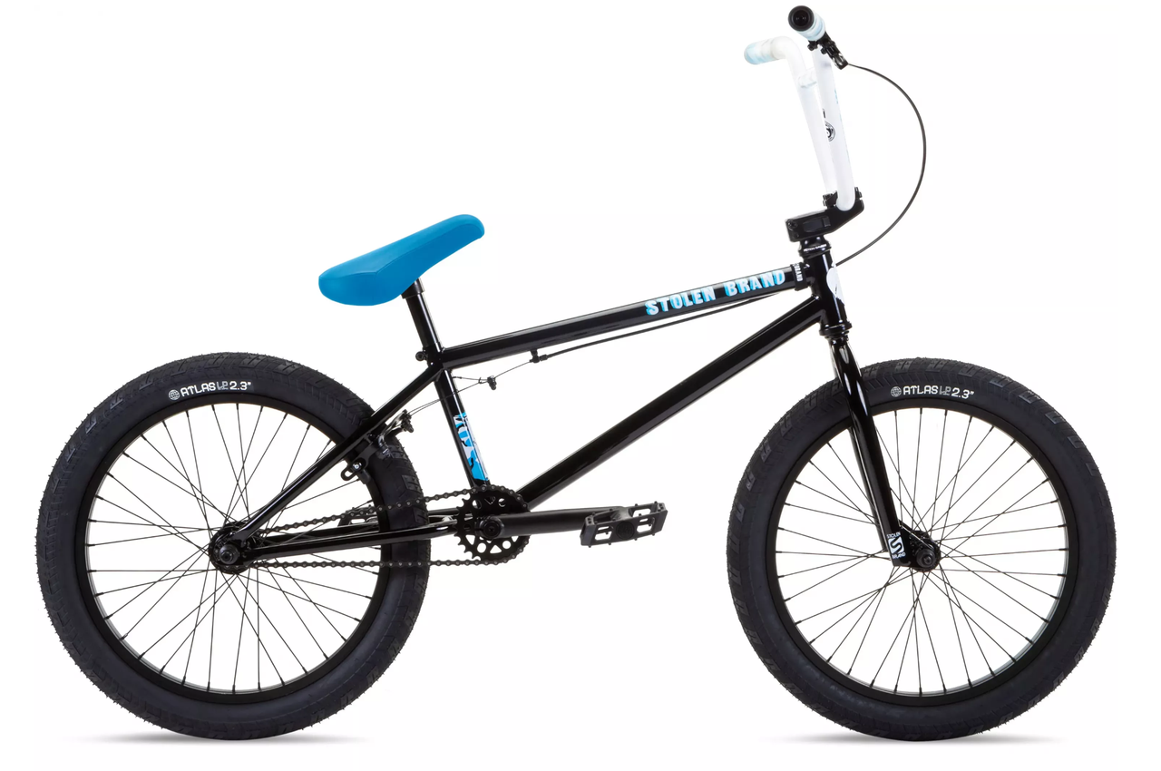 Велосипед 20" Stolen STEREO 20.75" 2023 BLACK W/ SWAT BLUE CAMO