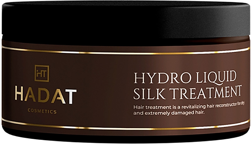 Маска для волосся "Рідкий шовк" Hydro Liquid Silk Treatment Hadat, 300 мл