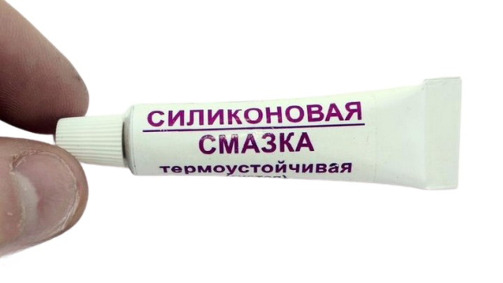 ПМС 12500 мастило Силіконове мастило Термостійкий густий тюбик 10 мл. від -50 °C до +300 °C