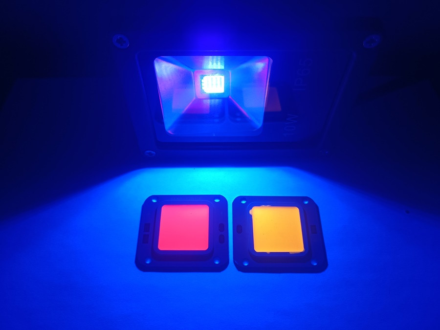 Ультрафіолетовий UV  прожектор 10 W 220 В 395nm Код.52615