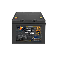 Аккумулятор LP LiFePO4 12,8V - 60 Ah (768Wh) (BMS 80A/40А) пластик для ИБП