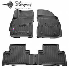 Килимки Stingray 3D (2010-2024, EU, 4 шт, поліуретан) для Mazda 5