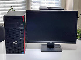 ПК+Монітор Fujitsu Esprimo P757 MT/ Core i5-7400/ 8 GB RAM/ 240 GB SSD/ HD 630 + Acer B223W 22" 1680x1050, фото 4