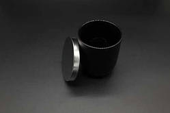 Скляна банка для свічок з металевою кришкою 80х68мм/140 мл / Скляна банка для свічок з металевою кришкою 80х68мм/140 мл