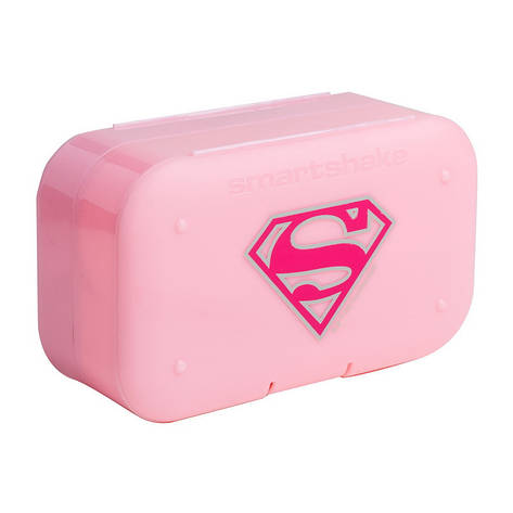 SmartShake Pill Box Organizer 2-Pack DC Supergirl, фото 1