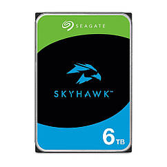 Жорсткий диск 6TB Seagate SkyHawk ST6000VX009 для відеоспостереження