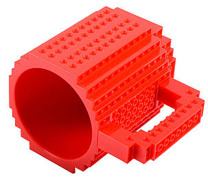Кружка-конструктор Lego 350мл Red, фото 2