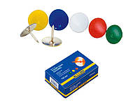 Кнопки кольорові JOBMAX, 50шт. BM.5106 ТМ BUROMAX