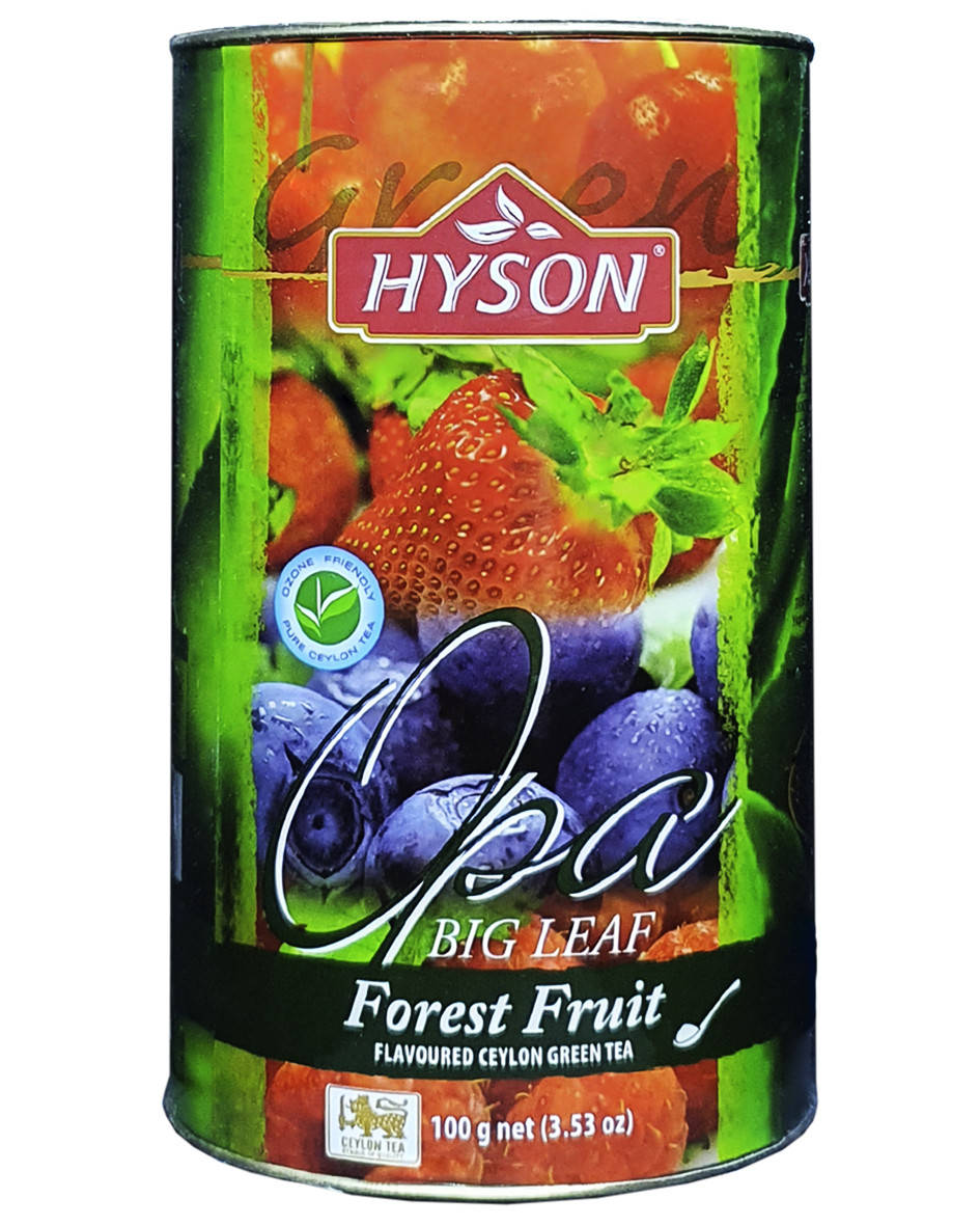 

Чай зелений з лісовими ягодами і полуницею Hyson Forest Fruit 100 г (1390)