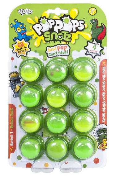 

Игровой набор Yulu Poppops Питомцы сюрприз со слаймом 12 шт Зелёный (10-549033)