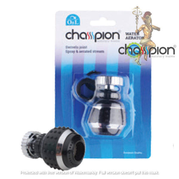 

CHAMPION AE-005 Аэратор поворотный M22/M24, латунный шар