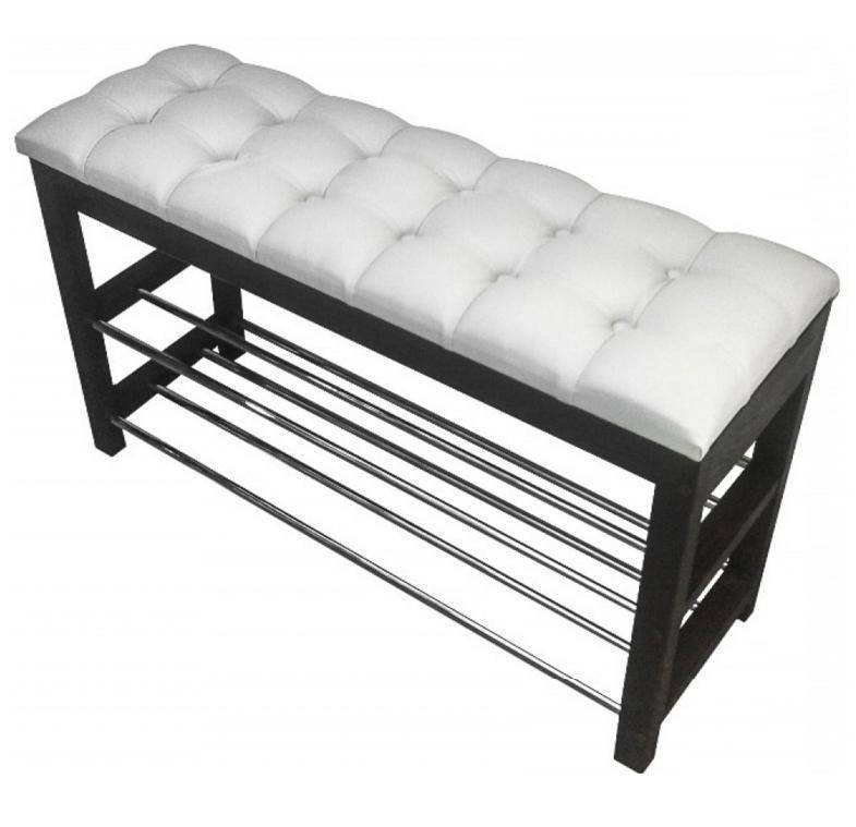 

Банкетка для обуви Loretta (хром)