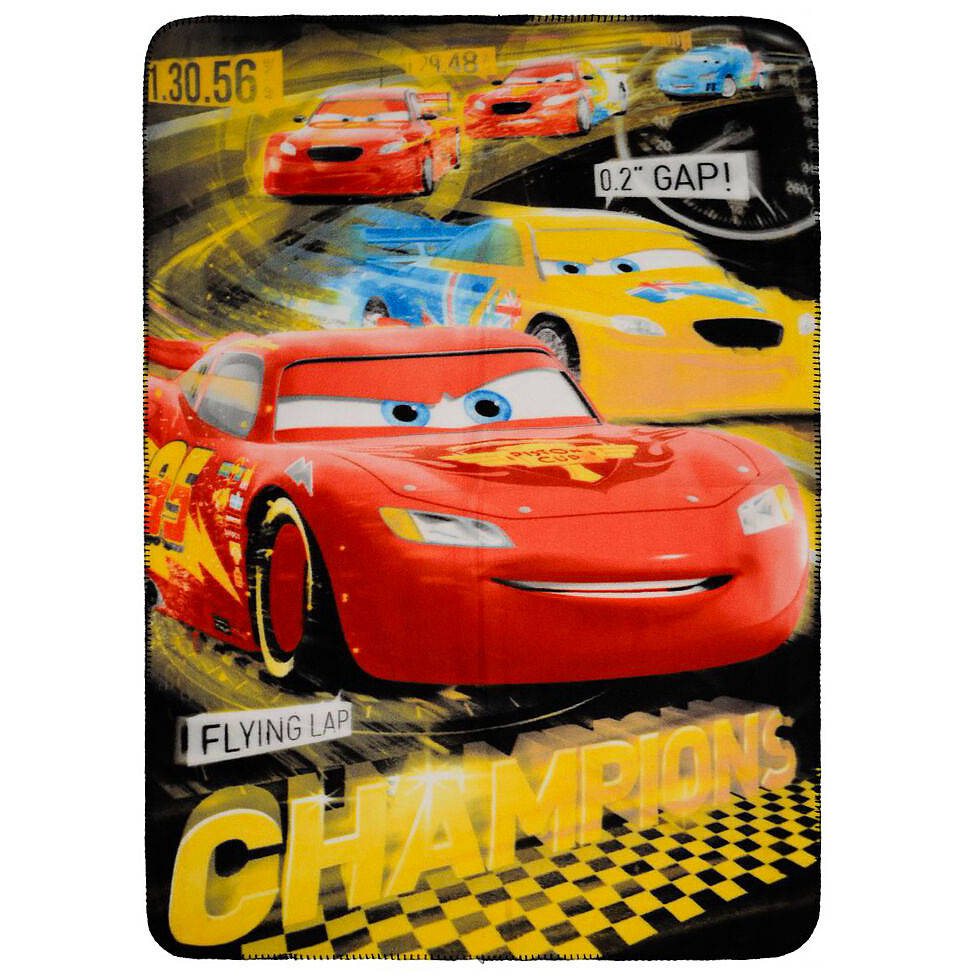 

Детский флисовый плед Disney Тачки 100х140 Молния Маквин Champions для мальчиков, Разные цвета
