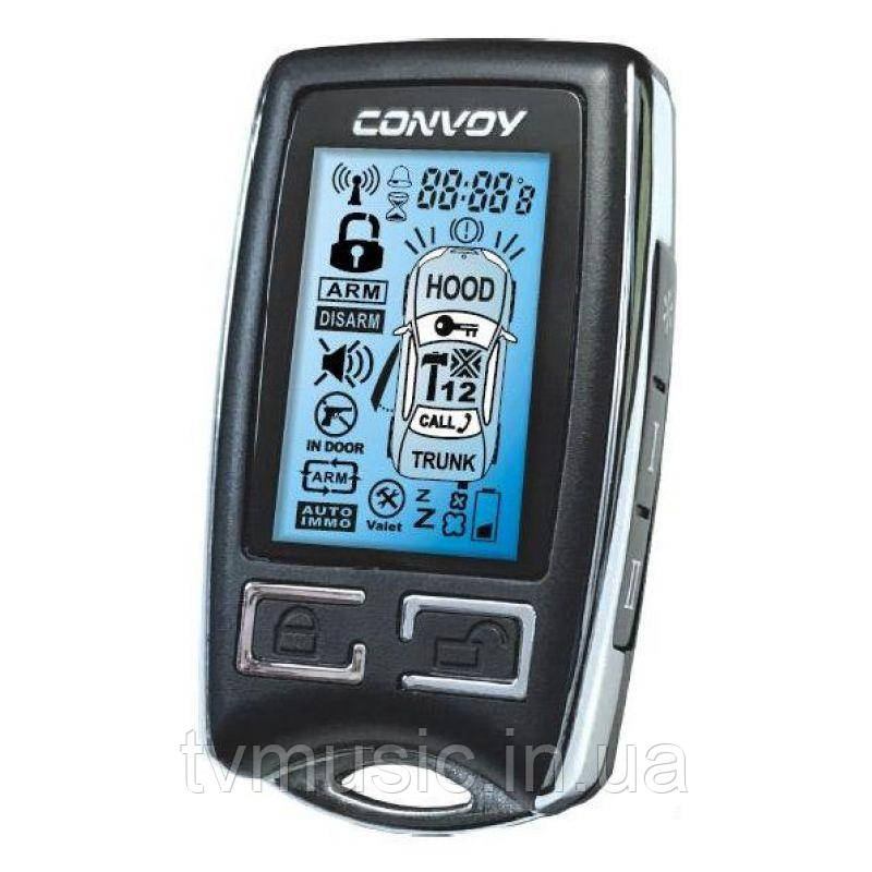 Брелок для сигналізації двосторонній CONVOY MP-100D LCD 2-way TX