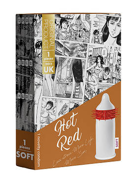 Презервативи EGZO Hot Red