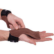 Накладки атлетичні Грипад для WorkOut з напульсником Zelart (TA-2255), фото 2