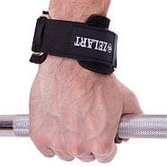 Накладки атлетичні Грипад для WorkOut з напульсником Zelart (TA-2255), фото 3
