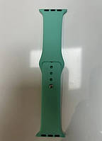 Браслет (ремешок) силикон для Apple Watch 38 mm Бирюзовый