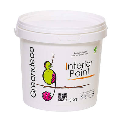 Інтер'єрна фарба Interior Paint. Greendeco