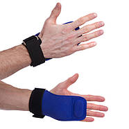 Накладки атлетичні Грипад для WorkOut з напульсником SP-Sport (SC-80315A), фото 3