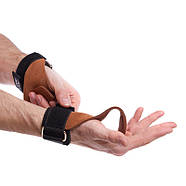 Накладки атлетичні Грипад для WorkOut з напульсником SP-Sport (SC-80318), фото 2