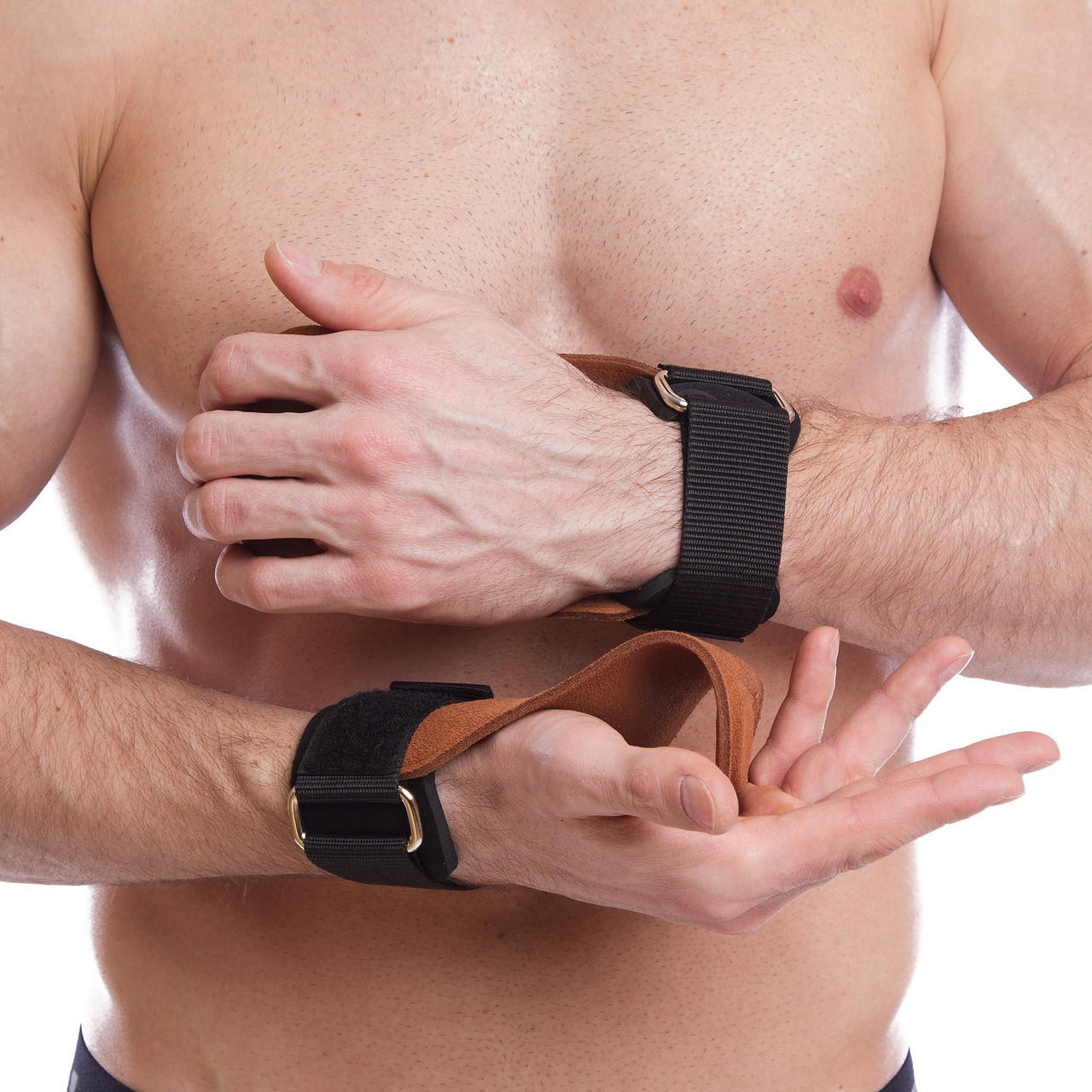 Накладки атлетичні Грипад для WorkOut з напульсником SP-Sport (SC-80318), фото 1