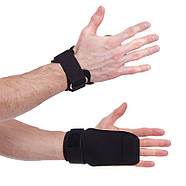 Накладки атлетичні Грипад для WorkOut з напульсником SP-Sport (TA-501), фото 3