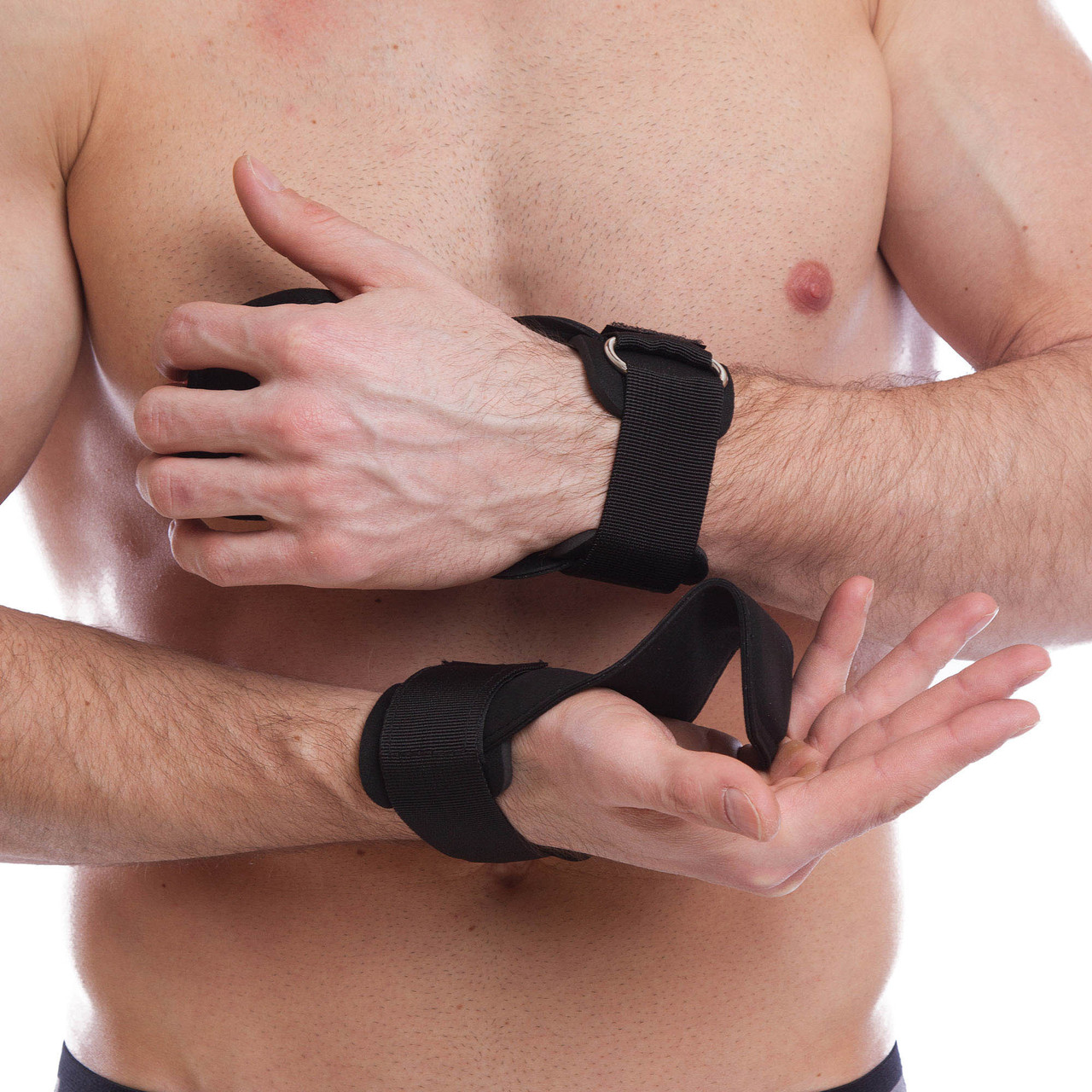 Накладки атлетичні Грипад для WorkOut з напульсником SP-Sport (TA-501), фото 1