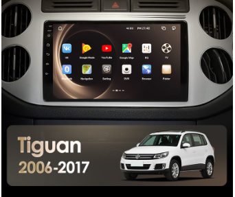 Junsun 4G Android магнітолу для Volkswagen Tiguan 1 NF 2006 — 2017