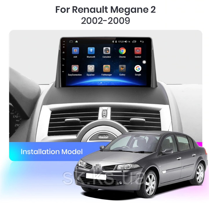 Junsun 4G Android магнітолу для Renault Megane 2 2002 — 2009