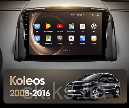 Junsun 4G Android магнітола для Renault Koleos 2009-2019 cable B
