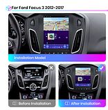 Junsun 4G Android магнітолу для ford focus 3 2012-2017 wifi, фото 3