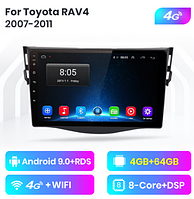 Junsun 4G Android магнитола для Toyota RAV4 Rav 4 2005-2012 4ГБ ОЗУ + 64