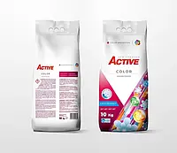 Порошок для прання кольорових речей Active Color 10 кг на 135 прань
