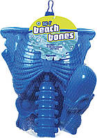 Bag O' Beach Bones Toysmith, Игровой набор Bag O'Beach Bones, 14 формочек для песка LifeSize Bone Sand, д