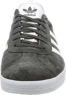 Adidas gazelle grey white gold hot sale