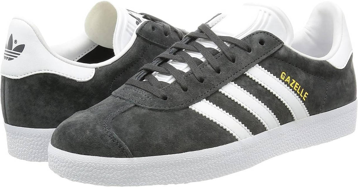 Adidas gazelle white grey gold sales