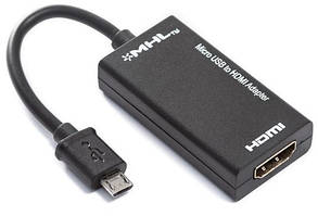 MHL адаптер, перехідник з microUSB на HDMI