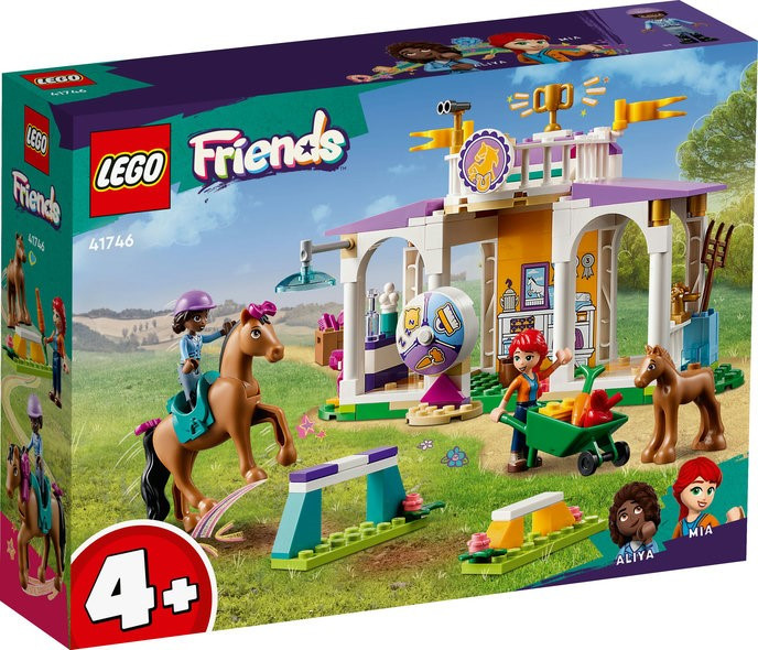 КОНСТРУКТОР LEGO FRIENDS Тренування коня 41746, 134 деталі 26,2 х 6,1 х 19,1 см, фото 1